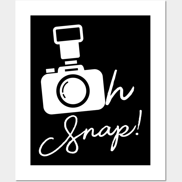 Oh Snap Camera Wall Art by MelissaJoyCreative